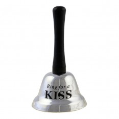 Колокольчик KISS (серебряный)