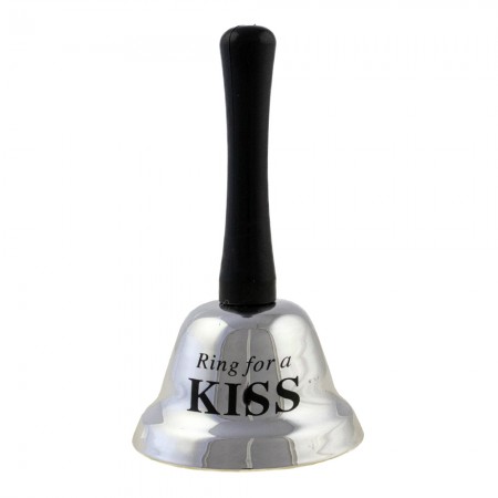 Колокольчик KISS (серебряный)