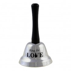 Колокольчик LOVE (серебряный)