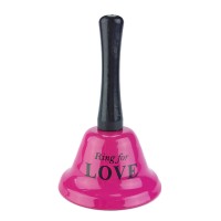Колокольчик LOVE (фуксия)