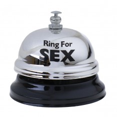 Звонок настольный SEX (серебряный)