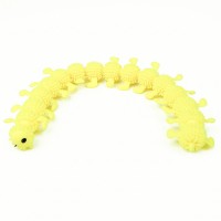 Антистресс игрушка Сороконожка (желтая)