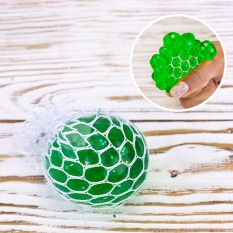 Іграшка антистрес Стресбол з блискітками 5х5 (зелений)