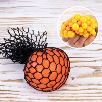 Игрушка антистресс Стрессбол 6х6 (оранжевый)