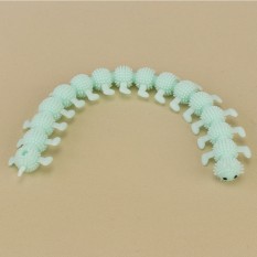 Антистресс игрушка Сороконожка (мятная)