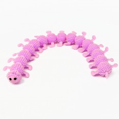 Антистресс игрушка Сороконожка (сиреневая)