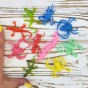 Растущие в воде игрушки 5х3см Пауки, насекомые и дракончики (набор 10шт)
