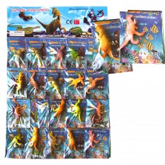 Растущие в воде игрушки 6х3см Динозавры цветные (уп. 20шт)