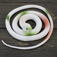 Гумова змія 75см (біла)