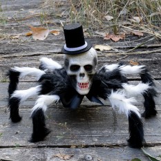 Павук готичний Арахаус 45 см 12903 (чорний з білим)