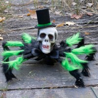 Павук готичний Арахаус 45 см 12904 (чорний з зеленим)