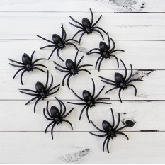 Паук декоративный Долгоножка 6см (уп. 10шт)