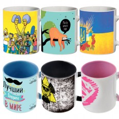 Чашки с принтом  Досуг, Развлечения, Украина
